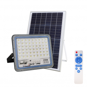 Faro LED Panel Solar Lámpara 200W 512071 Crepúsculo con...