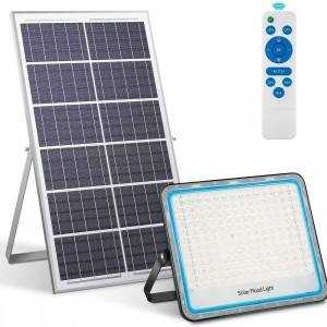 Faro LED Panel Solar Lámpara 400W 79400 Crepúsculo con...