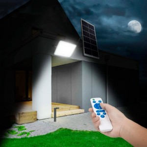 Faro LED Panel Solar Lámpara 400W 79400 Crepúsculo con... 2