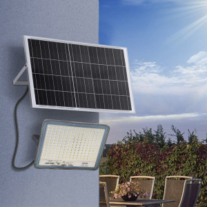 Faro LED Panel Solar Lámpara 800W 540074 Crepúsculo con... 2