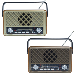 Radio FM retro inalámbrico Q-SY500 Altavoz portátil MP3...