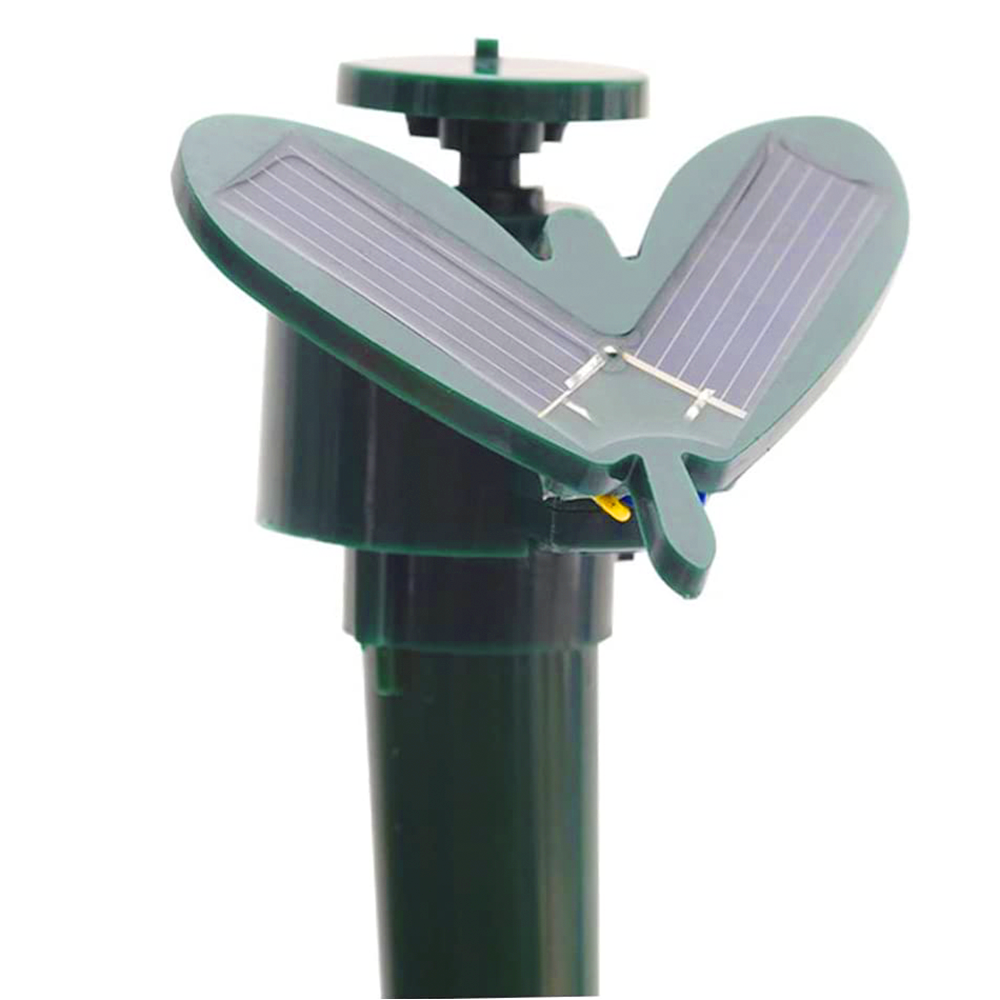 Colibrí eléctrico con panel solar adorno para...