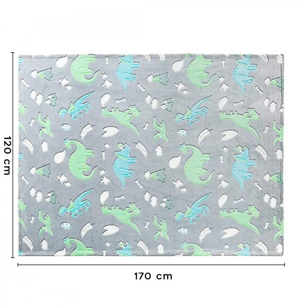 Manta mágica de color gris suave para niños con...