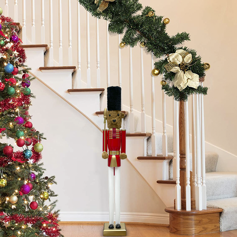 Oso cascanueces 90H cm 433008 Soldado de...