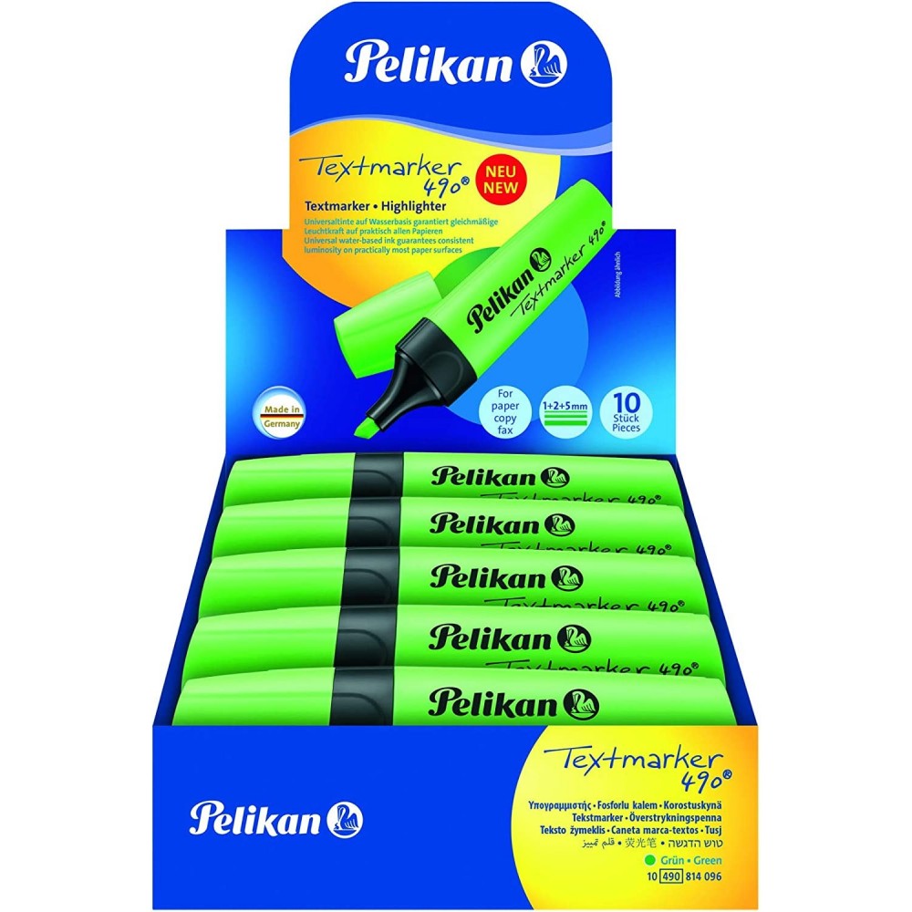 Subrayadores Pelikan 490 Highlighter Pack 10...