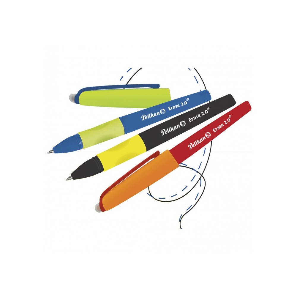 Pack 12pcs bolígrafo borrable 2.0 PELIKAN...