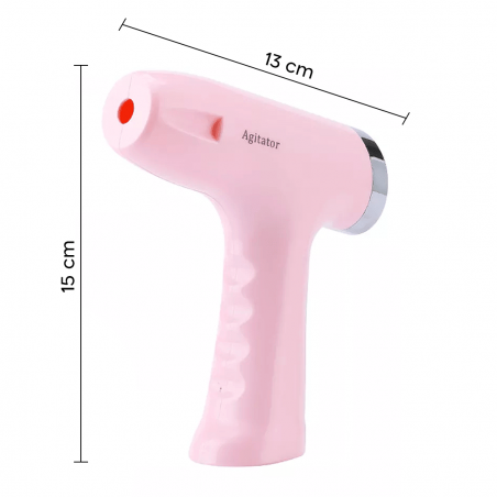 Mini batidora recargable con batidor de huevos y triturador 5 velocidades