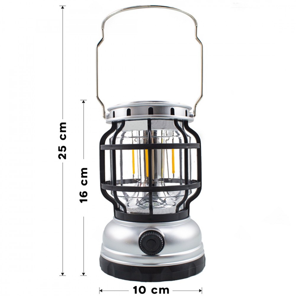 Linterna Camping ZJ-199OT Luz de emergencia...