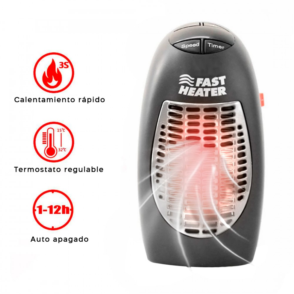 Mini calentador eléctrico inalámbrico portátil...