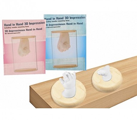 Kit de yeso en 3D - Para manos y pies de bebé 35466