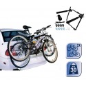 Portabicicletas - Soporte de bicicletas para maletero de coche (2 bicicletas) 72538