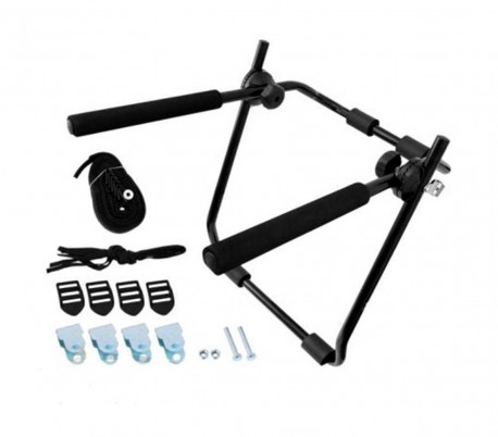 Portabicicletas - Soporte de bicicletas para maletero de coche (2 bicicletas) 72538