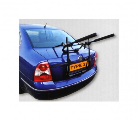 Portabicicletas - Soporte de bicicletas para maletero de coche (2 bicicletas) 72538