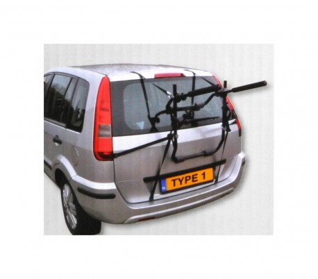 Portabicicletas - Soporte de bicicletas para maletero de coche (2 bicicletas) 72538