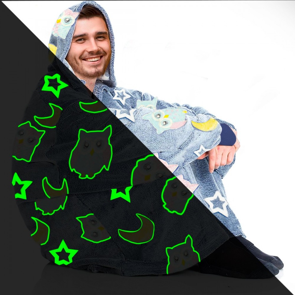 Capa de forro polar con mangas Oversize con...