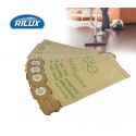 Set 3 bolsas para aspiradora con filtro de papel compatibles con VK 120/121/122 con cierre deslizante