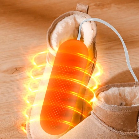 Secador de zapatos eléctrico 212157 elimina olores y es calentador de pies