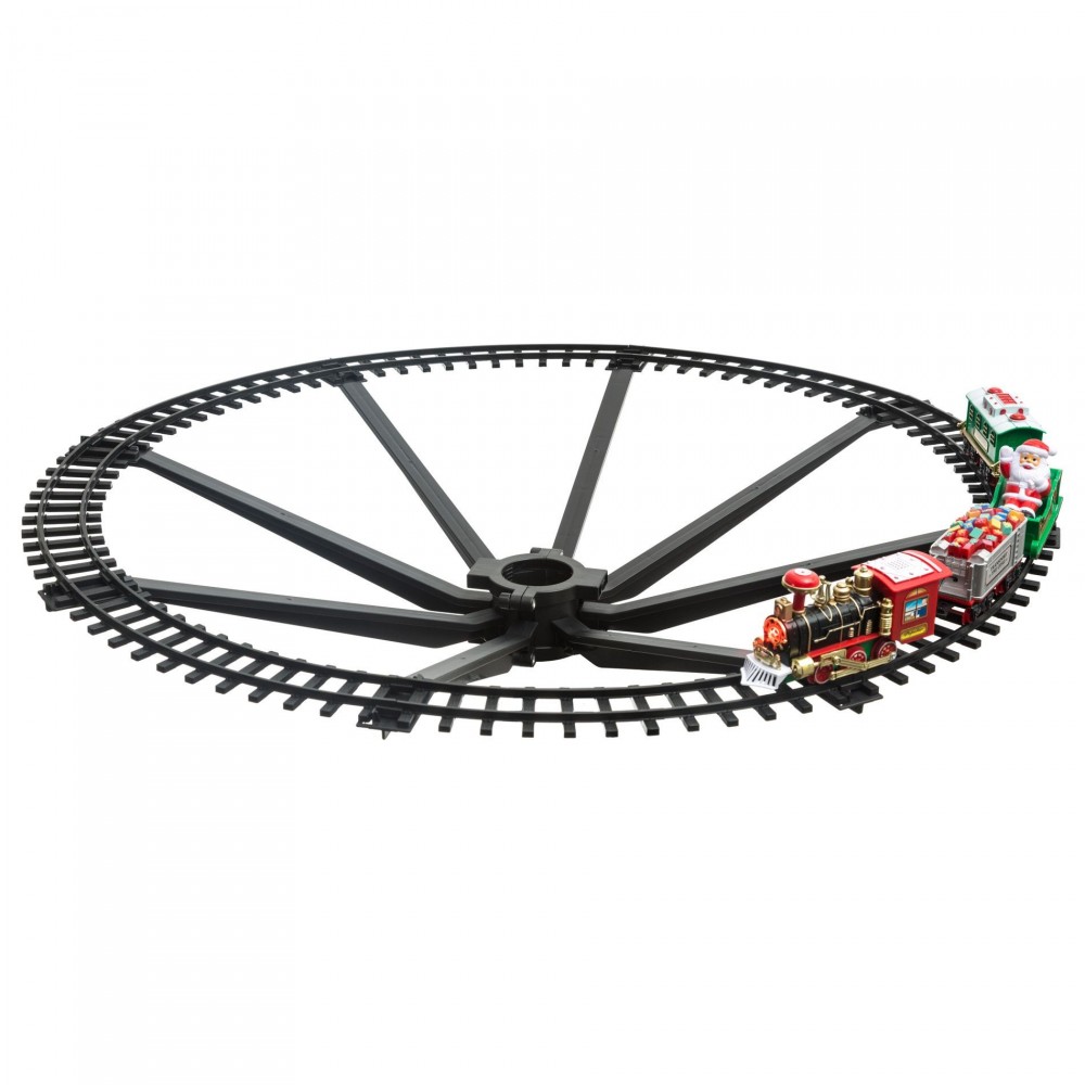 258051 Tren de Navidad para centro de árbol...