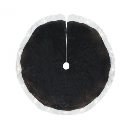 Base Cover árbol de Navidad 301215 Alfombra base del árbol 110 cm Mini luces LED