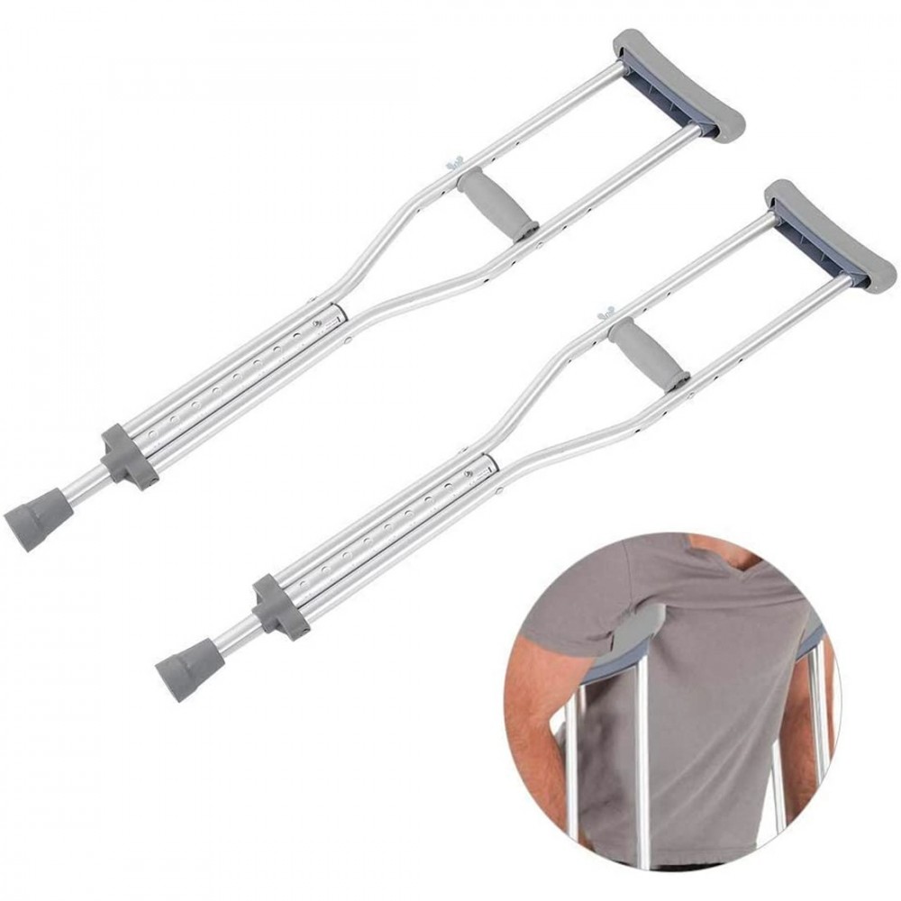 Par de Muletas ortopédicas axilares Ajustables...