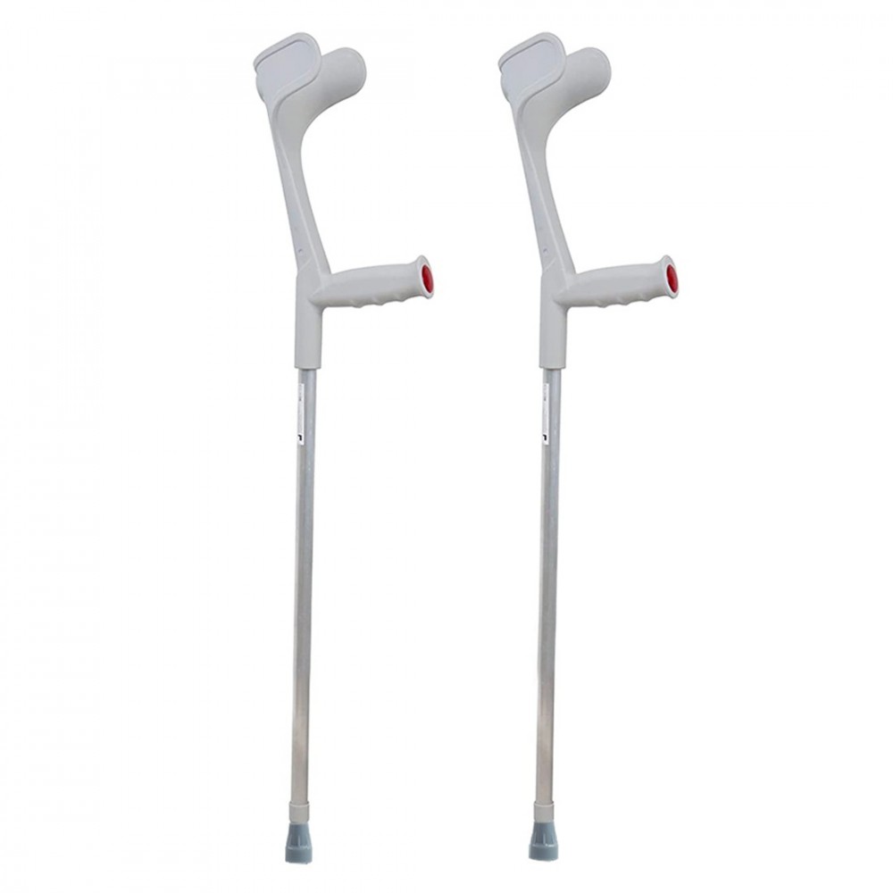 2 muletas ortopédicas bastón canadiense antebrazo regulable en altura