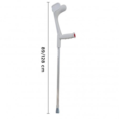 2 muletas ortopédicas bastón canadiense antebrazo regulable en altura