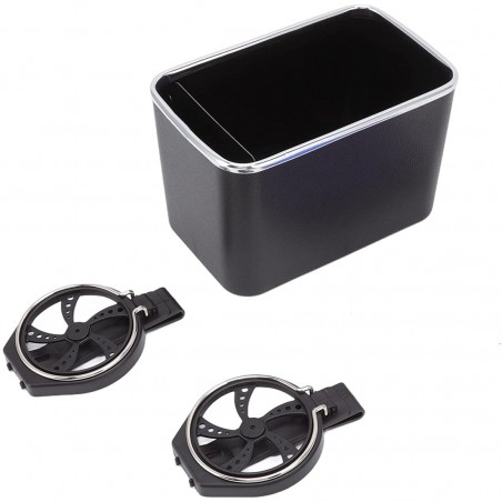 Organizador coche multifuncional para bebidas o almacenamiento de teléfono