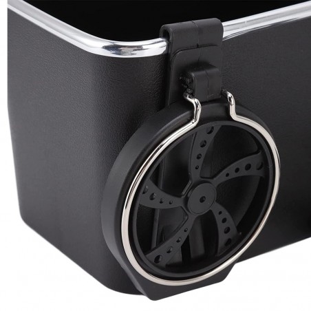 Organizador coche multifuncional para bebidas o almacenamiento de teléfono