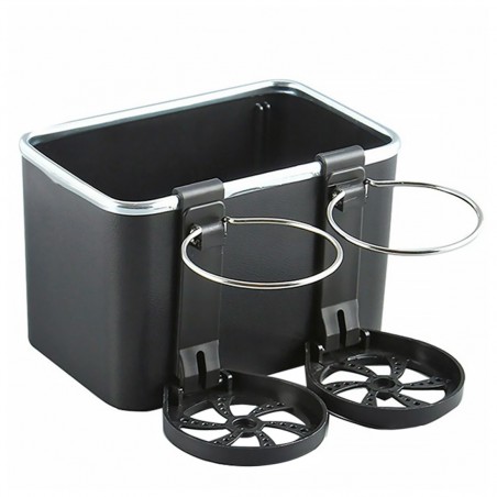 Organizador coche multifuncional para bebidas o almacenamiento de teléfono