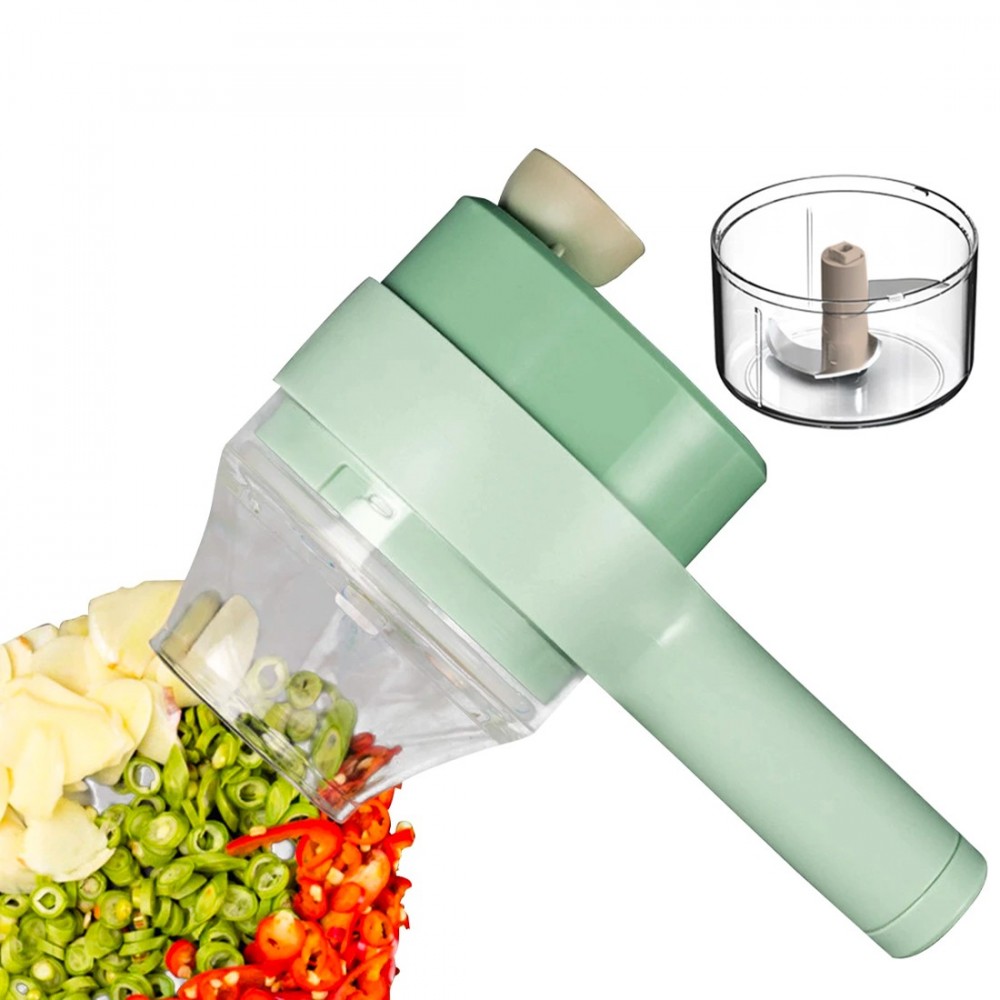 Cortador de verduras inalámbrico recargable portátil para cocina