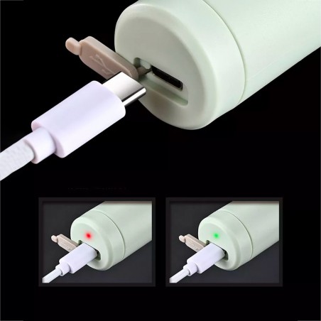 Cortador de verduras inalámbrico recargable portátil para cocina