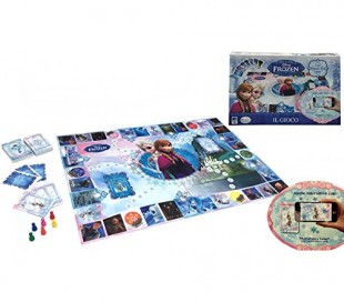 Juego de mesa FROZEN interactivo de hasta seis jugadores IL GIOCO reino de hielo 51019