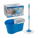 Cubo + Fregona (Giratorio 360º) con mango extensible MAGIC MOP - LIFETIME CLEAN 53922 - Limpieza del hogar