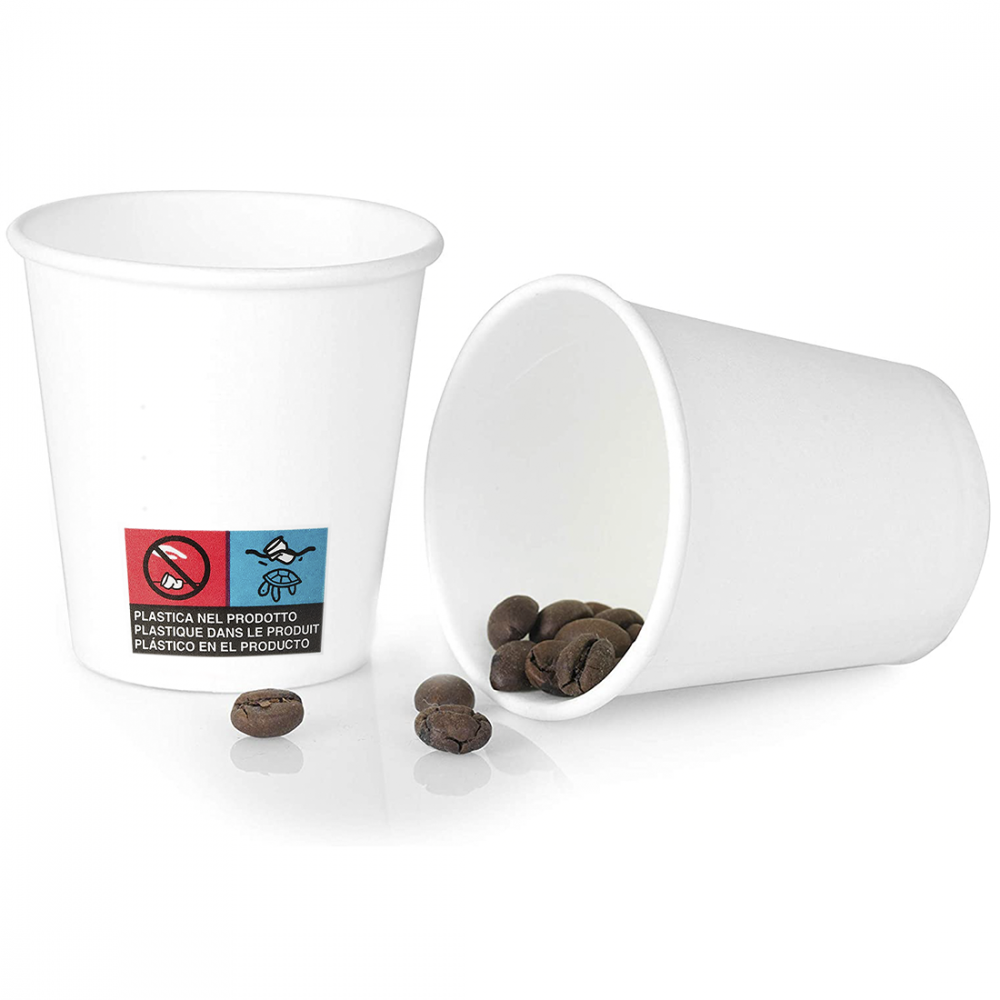 Pack de 100 Vasos para café desechables...