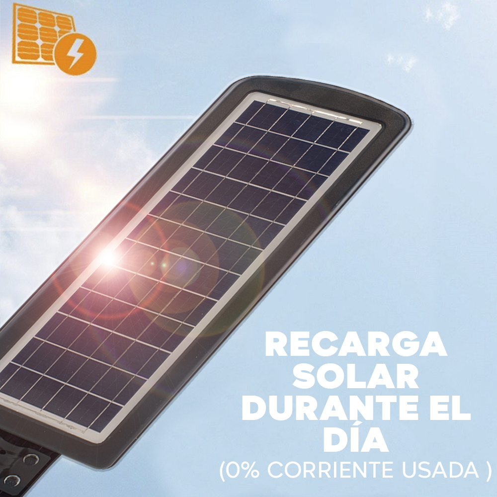 115004 Farola carga solar 300W sensor de...