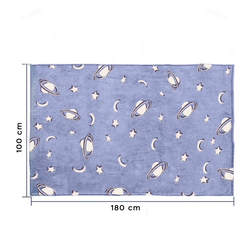 Manta mágica infantil Manta color Lavanda con...