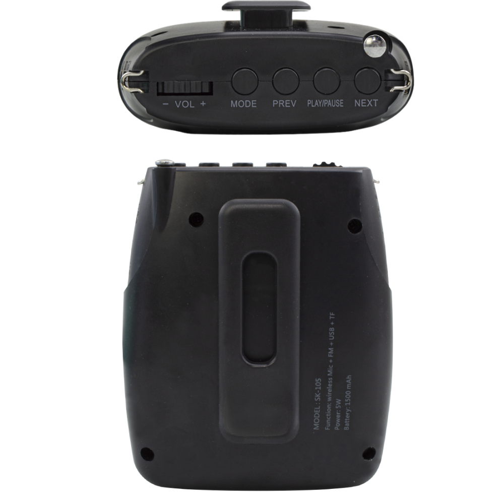 SK-105 Amplificador de voz portátil Radio FM...