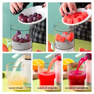 Extractor de jugo portátil inalámbrico recargable USB... 2