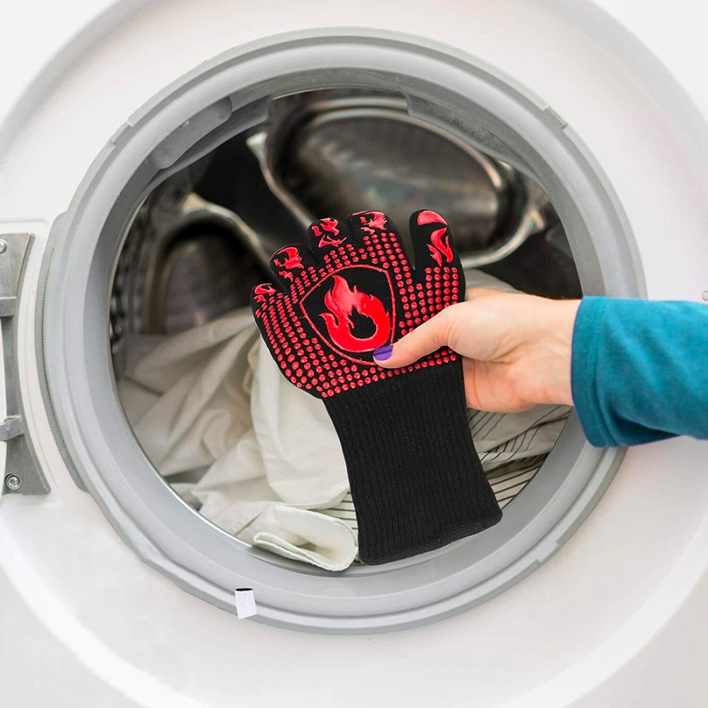 Guante resistente al calor y para asar a la...