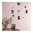 Reloj adhesivo de gomaespuma para la pared (Diseño chic y minimalista para la decoración del hogar) 738306 VESTIAMO CASA