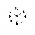 Reloj adhesivo de gomaespuma para la pared (Diseño chic y minimalista para la decoración del hogar) 738306 VESTIAMO CASA