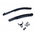 X2 guardabarros universales para bicicletas + kit de fijación MUDGUARDS 68304