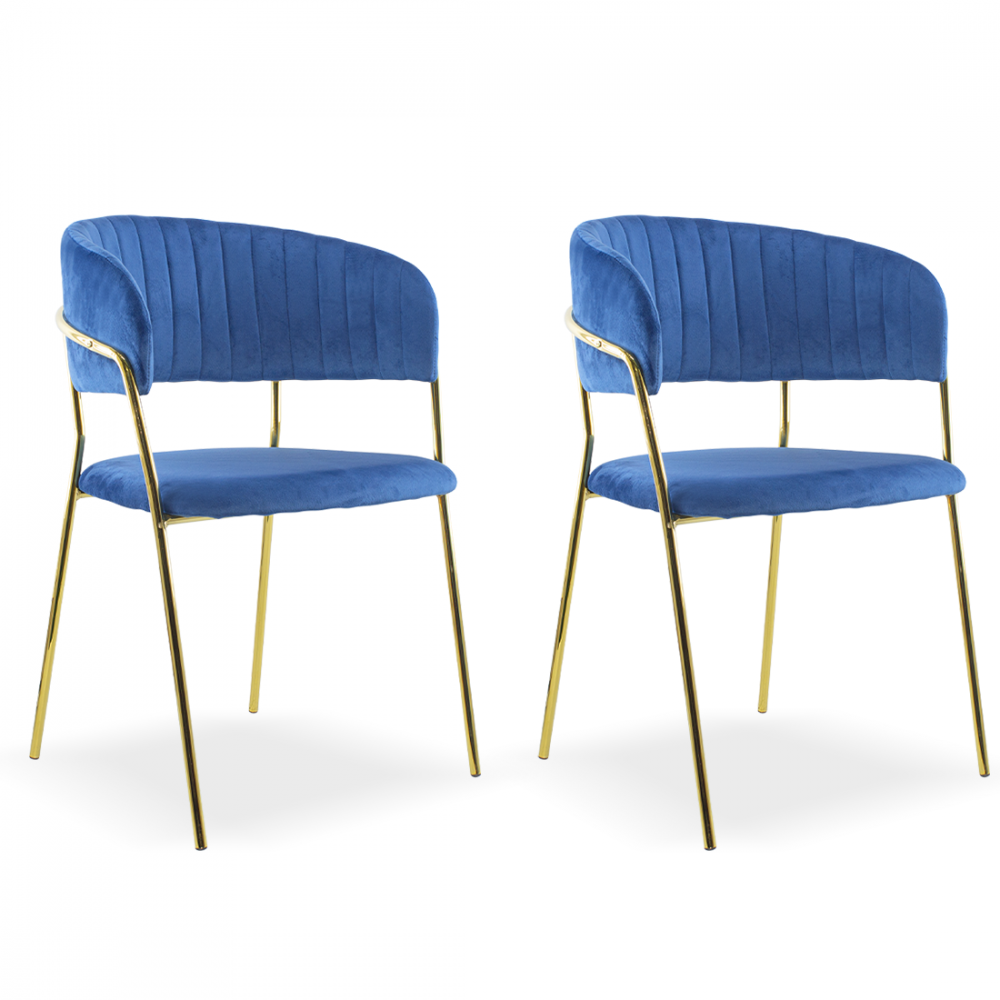 Conjunto 2 Sillas de comedor DAFNE sillón de...