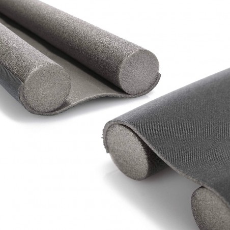 Burlet para debajo de la puerta Sello doble universal Cortable a prueba de agua