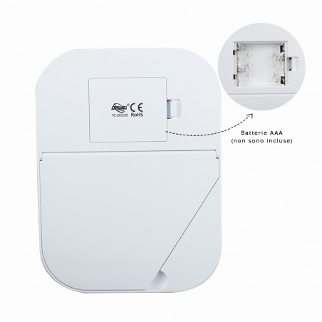 Espejo cosmético para maquillaje Luz LED blanca Maquillaje Recargable y portátil