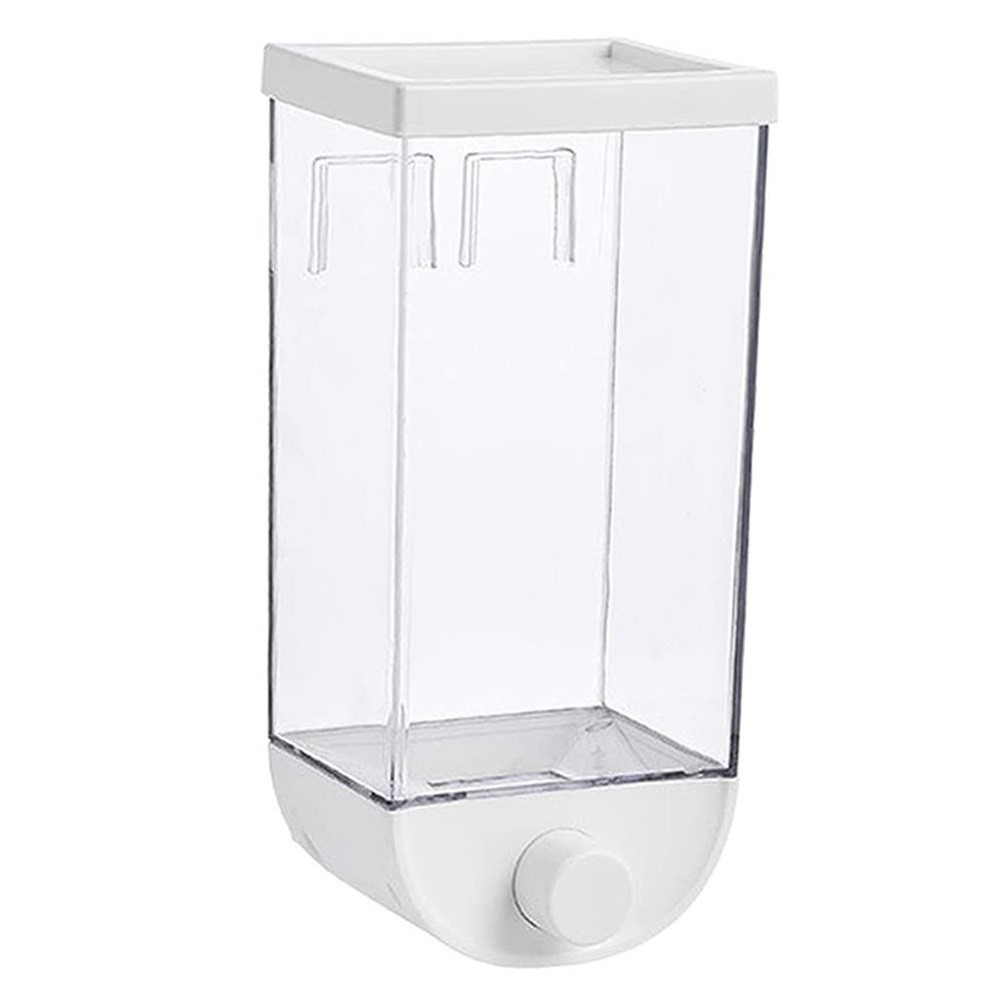 210245 Envase dispensador de cereales Negro 1,5Kg para cereales y frutos secos