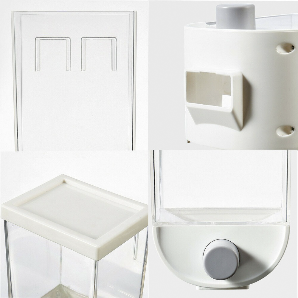 210245 Envase dispensador de cereales Negro...