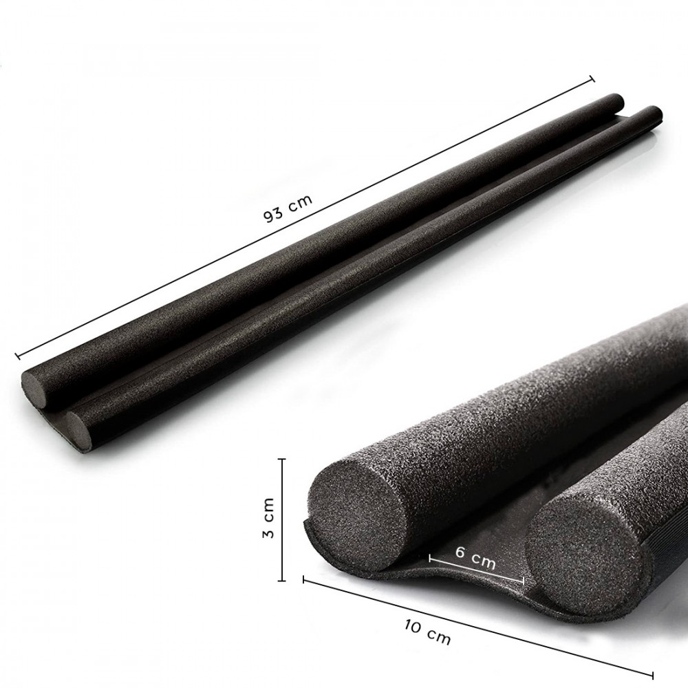 Pack de 2 burletes para debajo de puertas y...