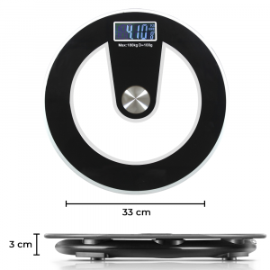 Báscula personal electronica digital en vidrio templado... 2