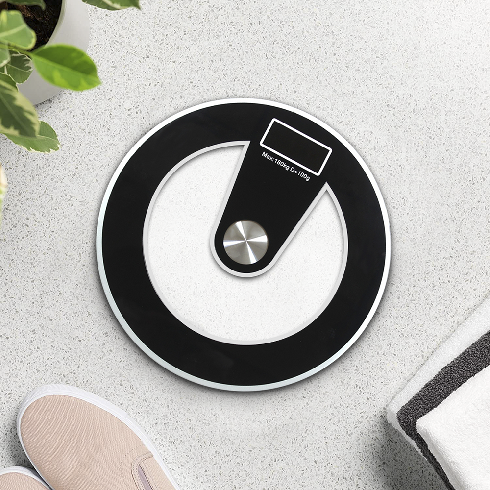 Báscula personal electronica digital en vidrio...